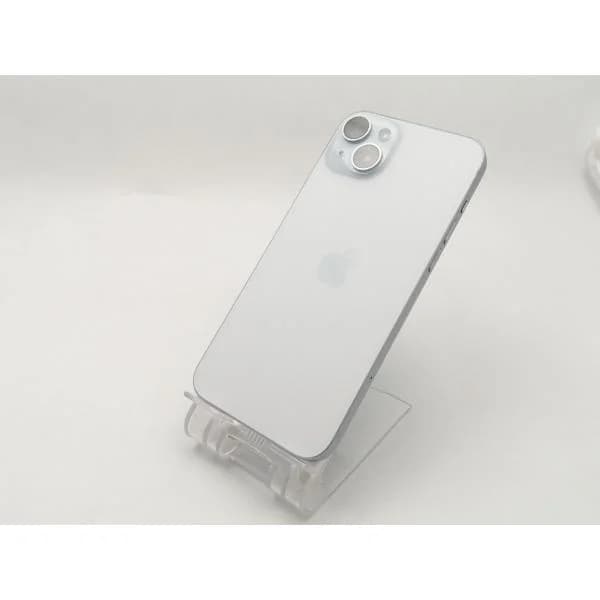 【中古】Apple docomo 【SIMフリー】 iPhone 15 Plus 128GB ブルー MU0D3J/A【ECセンター】保証期間１ヶ月【ランクA】