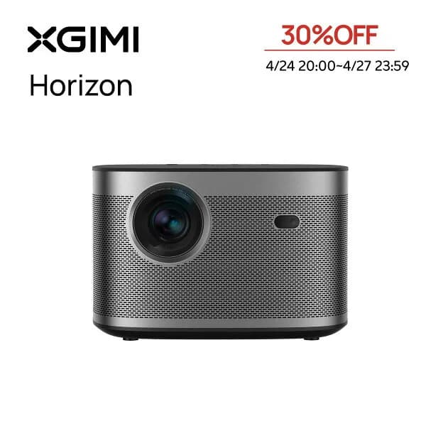 ＼4/24 20:00~クーポンで30%OFF／XGIMI HORIZON 高輝度 ホームプロジェクター フルHD 1080p 家庭用 Android TV 10.0搭載 ネイティブ解像度 【Harman Kardonスピーカー / 200インチ投影 / bluetooth対応 / 自動台形補正】