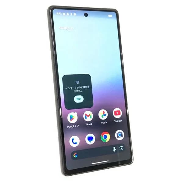中古 Google Pixel6a 128GB チョーク GB17L SIMフリー ※バッテリ残量少なめ