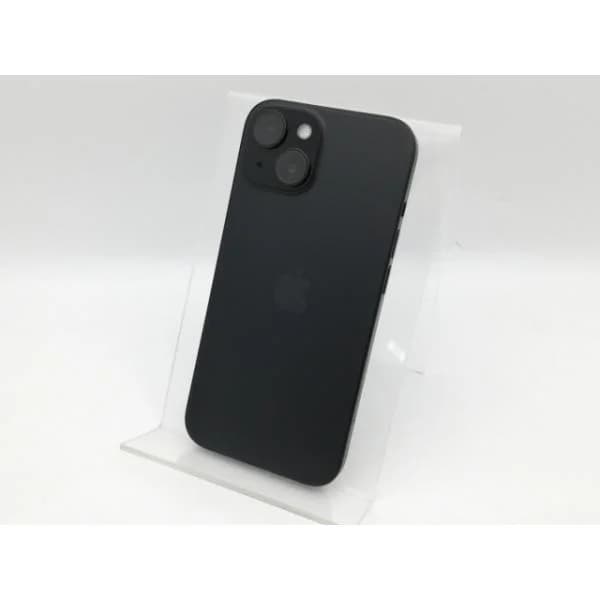 【中古】Apple docomo 【SIMフリー】 iPhone 15 128GB ブラック MTMH3J/A【中野】保証期間１ヶ月【ランクC】