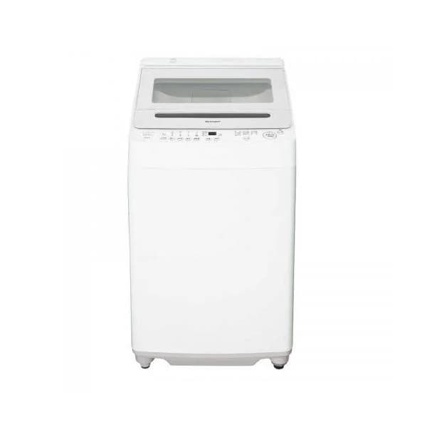 シャープ SHARP 全自動洗濯機 洗濯10kg ホワイト系 ES-GV10K-W (宅配サイズ商品 / 設置・リサイクル希望は別途料金/配達日・時間指定不可)