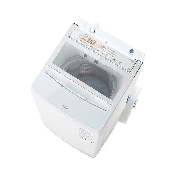 AQUA AQW-VP10A(W) 全自動洗濯機 上開き 洗濯10kg 乾燥3.0kg 簡易乾燥 ホワイト