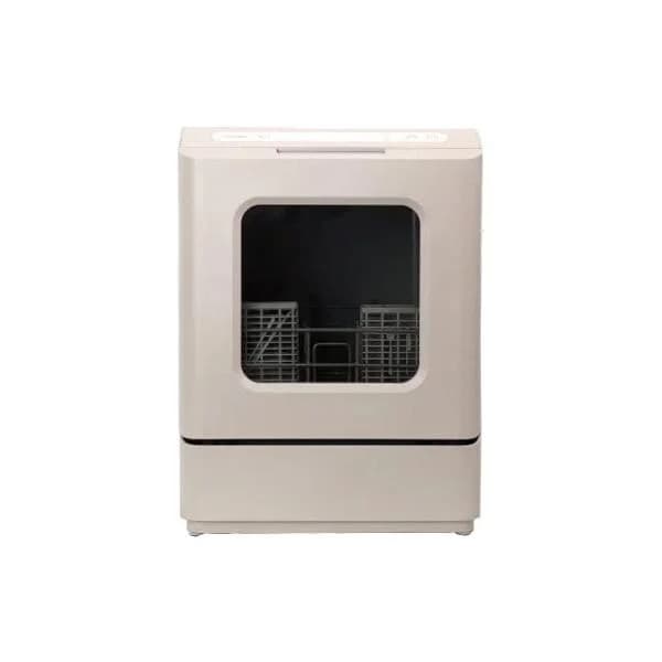 THANKO（サンコー）タンク式食洗機「ラクアmini color」TDWS25SRD  クラシックローズ  小型 食洗機 工事不要 タンク式 節水 卓上 コンパクト  1〜2人用