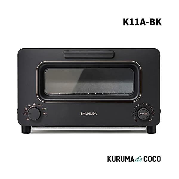 バルミューダ オーブントースター K11A-BK BALMUDA The Toaster ブラック