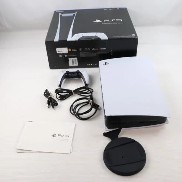『中古即納』{PS5} (本体) PlayStation 5(プレイステーション5) デジタル・エディション SIE(CFI-1100B01)(20210720)