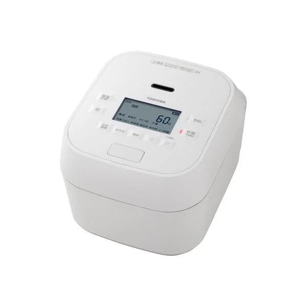 東芝 RC-10HGX(W) 真空圧力IH炊飯器 炎 匠炊き 5.5合炊き グランホワイト