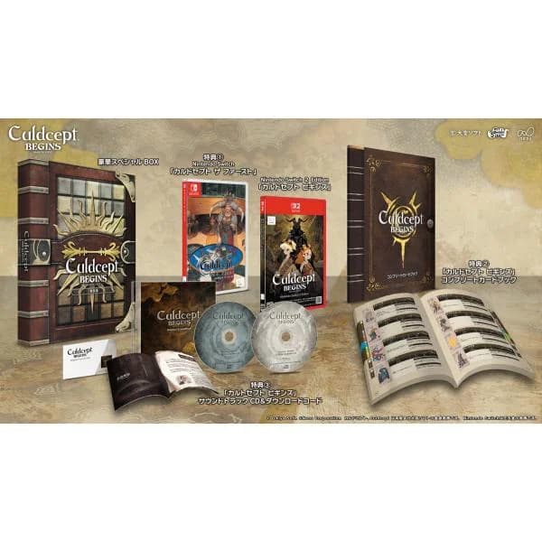 ネオス (Joshinオリジナル特典付)(Switch2)カルドセプト ビギンズ Nintendo Switch 2 Edition 特装版 返品種別B
