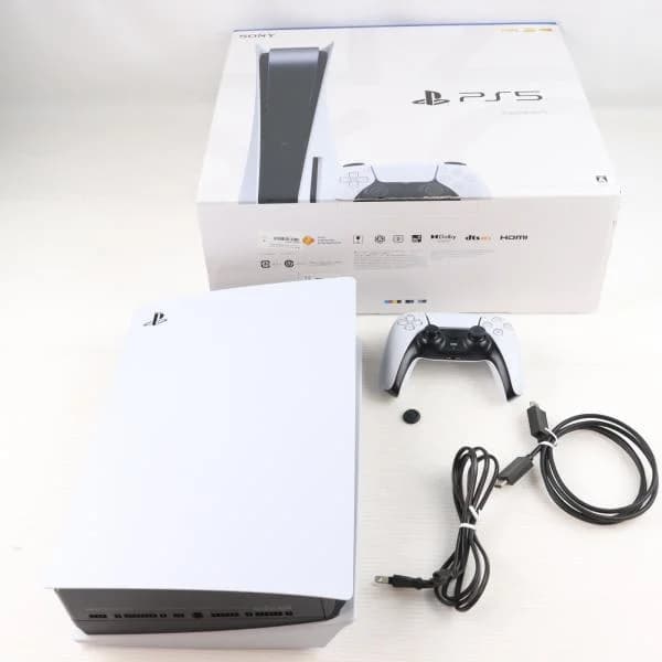 『中古即納』{PS5} (本体) PlayStation 5(プレイステーション5) SIE(CFI-1100A01)(20210824)