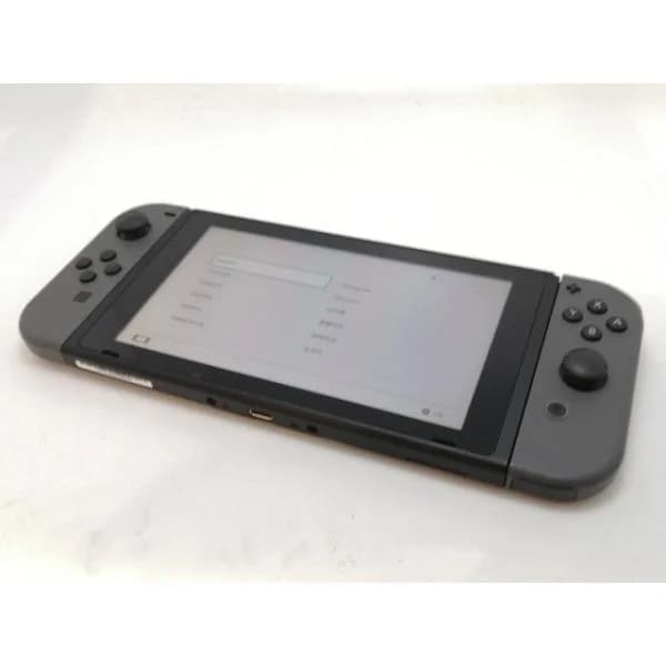【中古】Nintendo Switch 本体 Joy-Con(L)/(R) グレー HAC-S-KAAAA 【2017年3月】【津田沼】保証期間１ヶ月【ランクC】