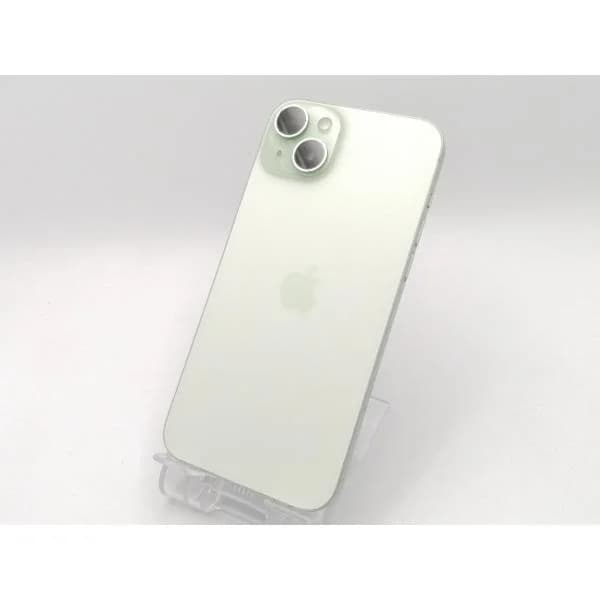 【中古】Apple 国内版 【SIMフリー】 iPhone 15 Plus 256GB グリーン MU0Q3J/A【ECセンター】保証期間１ヶ月【ランクC】