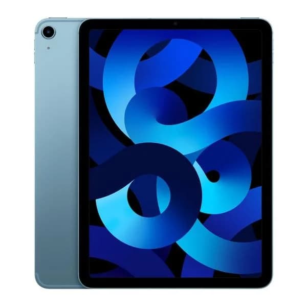 (中古並品)〈SIMフリー〉Apple iPad Air 第5世代 Cellular 64GB ブルー 3J982J/A 展示品型番【安心保証90日/赤ロム永久保証】iPadAir5 アイパッド タブレット