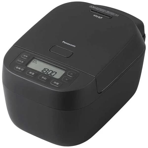 パナソニック Panasonic 炊飯器 5.5合 おどり炊き 可変圧力IHジャー 備長炭釜 ブラック SR-N310E-K