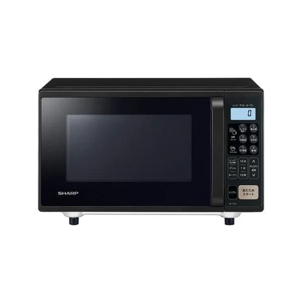 シャープ RE-F165-B オーブンレンジ コンパクト設計 16L ブラック