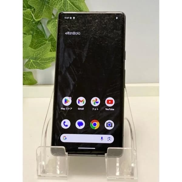 au SIMフリー☆ Google Pixel 7a 128GB  [ブラック] 6.1インチ （現状品） スマホ本体 A9697