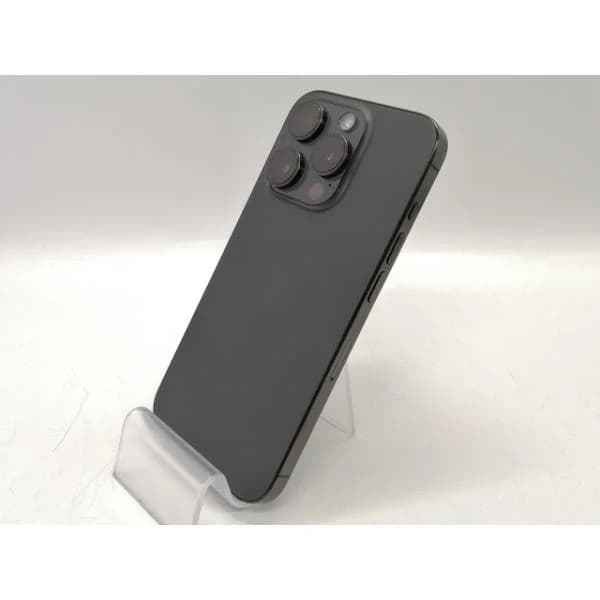 【中古】Apple 国内版 【SIMフリー】 iPhone 15 Pro 512GB ブラックチタニウム MTUH3J/A【池袋東口】保証期間１ヶ月【ランクC】