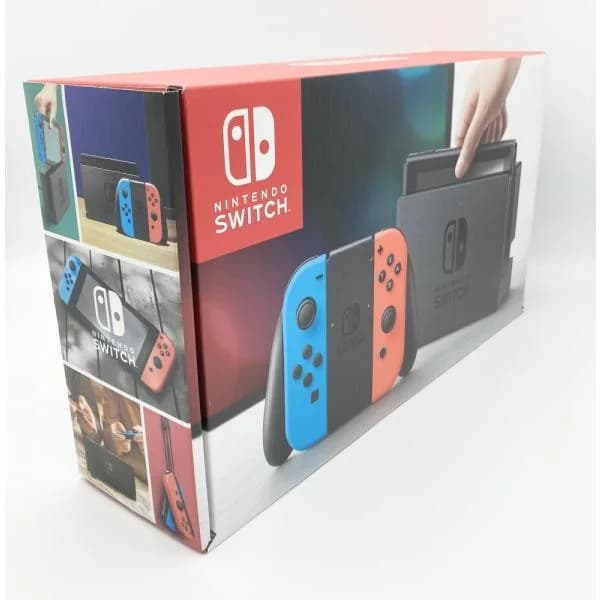 【中古 動作確認済】 任天堂 Nintendo Switch 本体 ニンテンドースイッチ Joy-Con (L) ネオンブルー/ (R) ネオンレッド