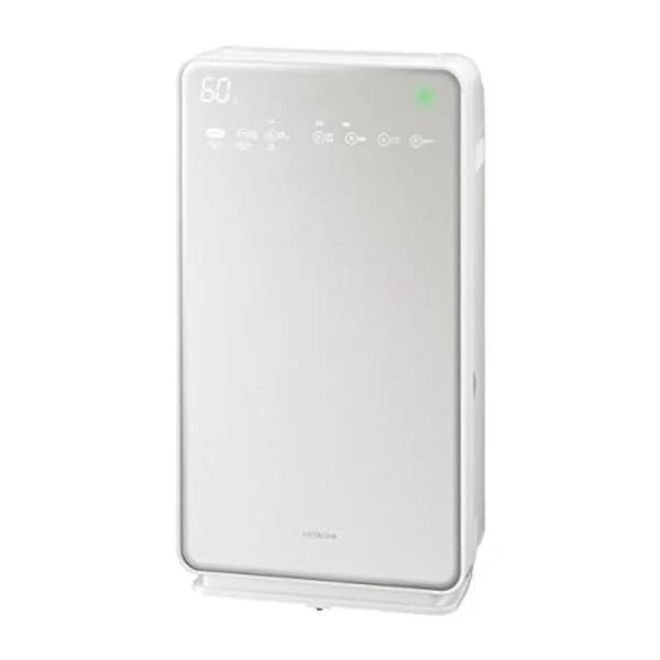 日立 加湿空気清浄機 クリエア ~42畳 自動おそうじ機能付き スピード集塵 PM2.5対応 EP-MVG90 W パールホワイト