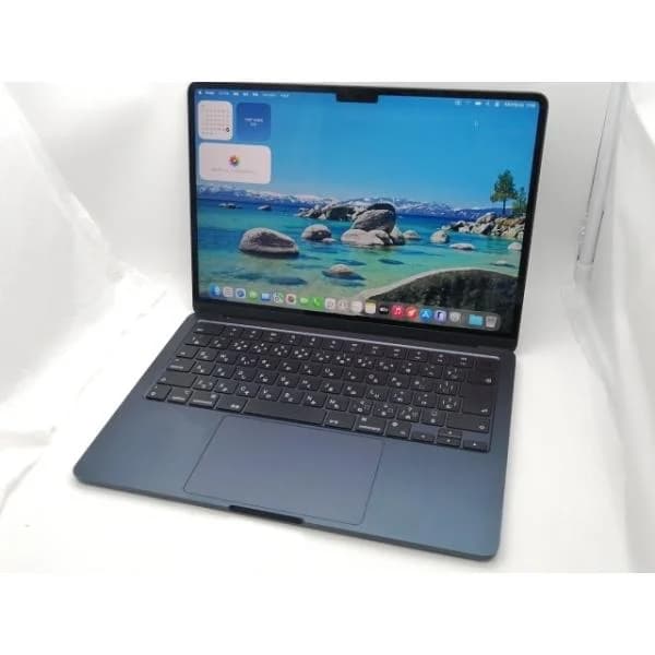 【中古】Apple MacBook Air 13インチ CTO (M3,2024) ミッドナイト M3(CPU:8C/GPU:8C)/16G/256G【大須2】保証期間１ヶ月【ランクB】