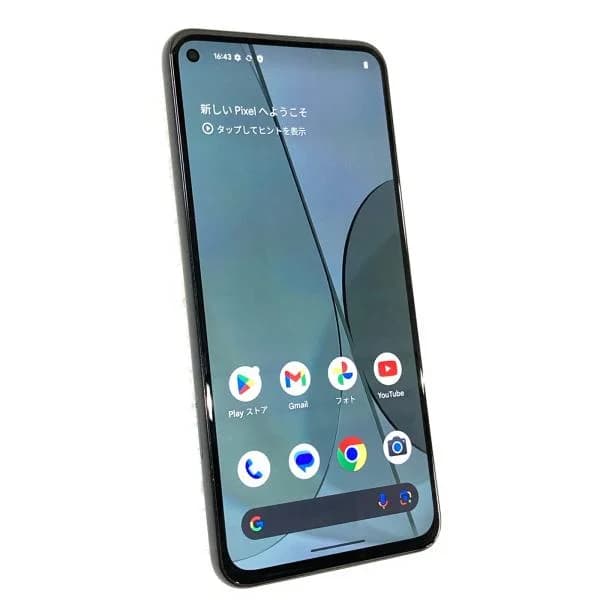 中古 Google Pixel 5a (5G) 128GB モーストリーブラック G4S1M SIMフリー※本体に開きがあります
