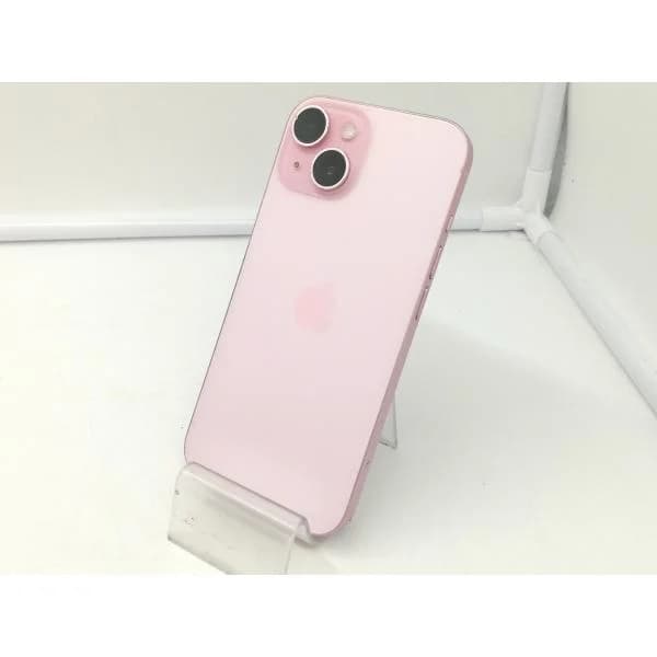 【中古】Apple 国内版 【SIMフリー】 iPhone 15 256GB ピンク MTMP3J/A【札幌】保証期間１ヶ月【ランクC】