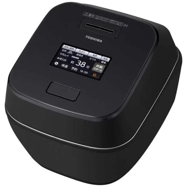 東芝　TOSHIBA　炊飯器 5.5合 炎匠炊き 真空圧力IH カラータッチ液晶 グランブラック　RC-10ZWA-K