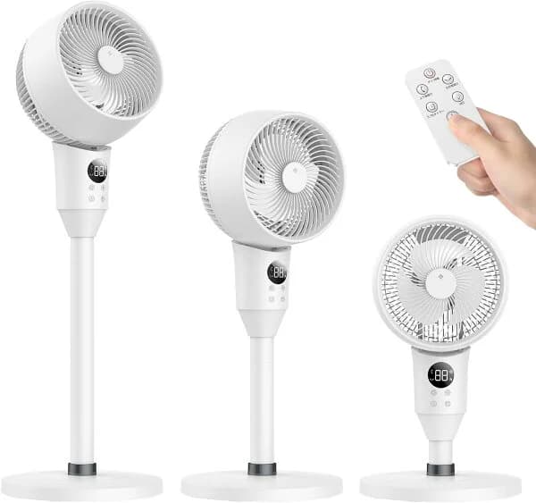 楽天1位【SNS話題沸騰】扇風機 サーキュレーター 静音 dcモーター 首振り リビング扇風機 サーキュレーター dcモーター 高さ3段階調節 風量調節 3D首振りアロマ対応 切タイマー空気循環 切タイマー 節電省エネ大風量 安心保証猛暑対策卓上型30畳 pse1年保証