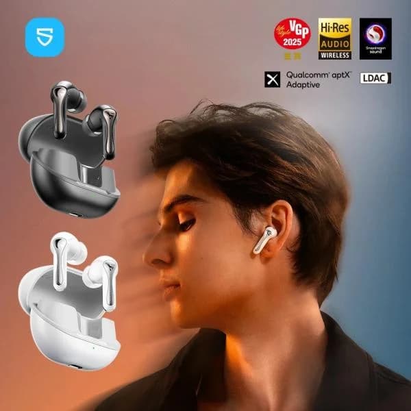 サウンドピーツ ワイヤレスイヤホン 爆買 ノイズキャンセリング LDAC aptX Lossless Snapdragon Sound マルチポイント 外音取り込みモード soundpeats air5 pro