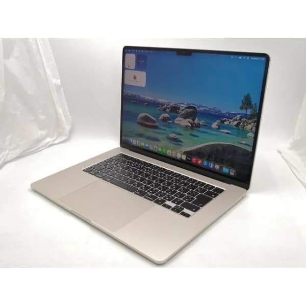【中古】Apple MacBook Air 15インチ M3(CPU:8C/GPU:10C) 8GB/512GB スターライト MRYT3J/A (15インチ, M3, 2024)【ECセンター】保証期間1ヶ月【ランクB】
