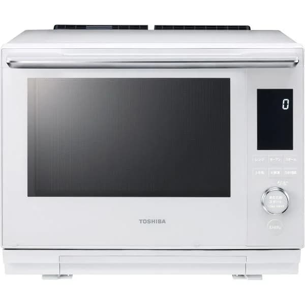 東芝 石窯ドーム 過熱水蒸気 オーブンレンジ 30L 2段調理 グランホワイト ER-D3000A-W