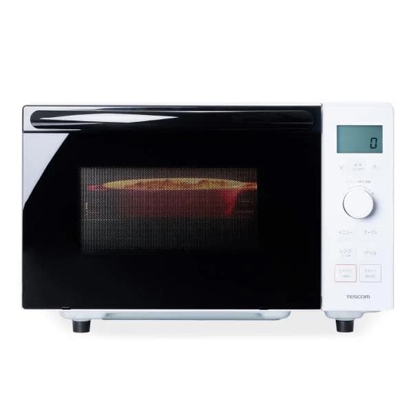 オーブンレンジ 電子レンジオーブンレンジ 2段 コンパクト 18L トースター 一人暮らし 新生活 TRH30A-W テスコム 公式店 日本メーカー