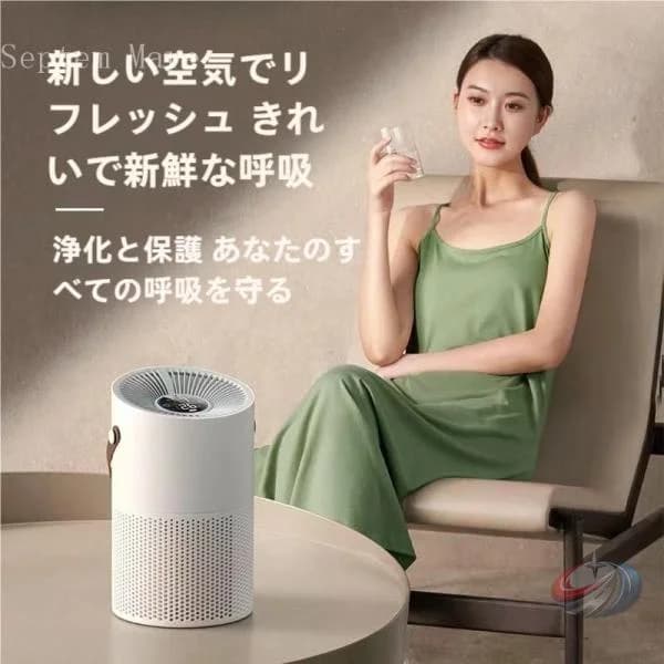空気清浄機 除湿機能付きで暮らしを快適に整えやすいコンパクト設計 ゾンチー PM2.5 花粉対策 軽量 省エネで使いやすい静音タイプ