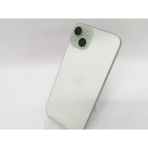 【中古】Apple 国内版 【SIMフリー】 iPhone 15 Plus 128GB グリーン MU0E3J/A【川越クレアモール】保証期間１ヶ月【ランクA】