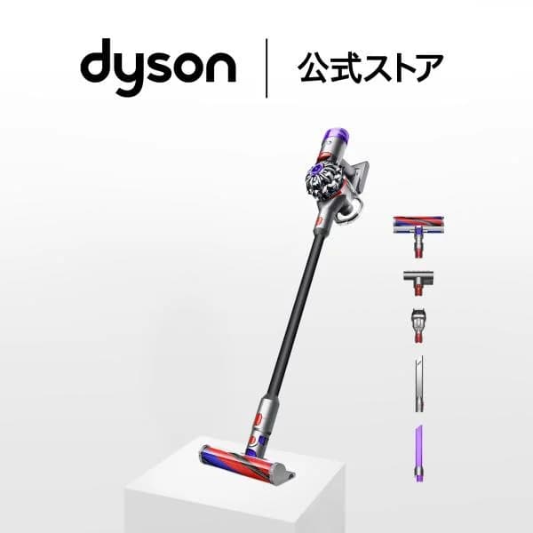 掃除機 コードレス掃除機 ダイソン Dyson V8 Slim Fluffy ダイソン掃除機 dyson SV10KEXTBK 直販限定カラー 軽量モデル