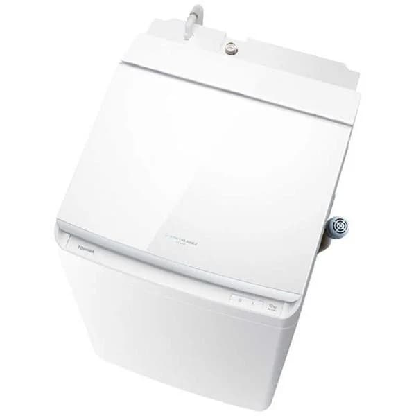 東芝 TOSHIBA 縦型洗濯乾燥機 洗濯10.0kg 乾燥5.0kg ヒーター乾燥(水冷・除湿タイプ) 洗剤自動投入 ウルトラファインバブル グランホワイト AW-10VP4-W