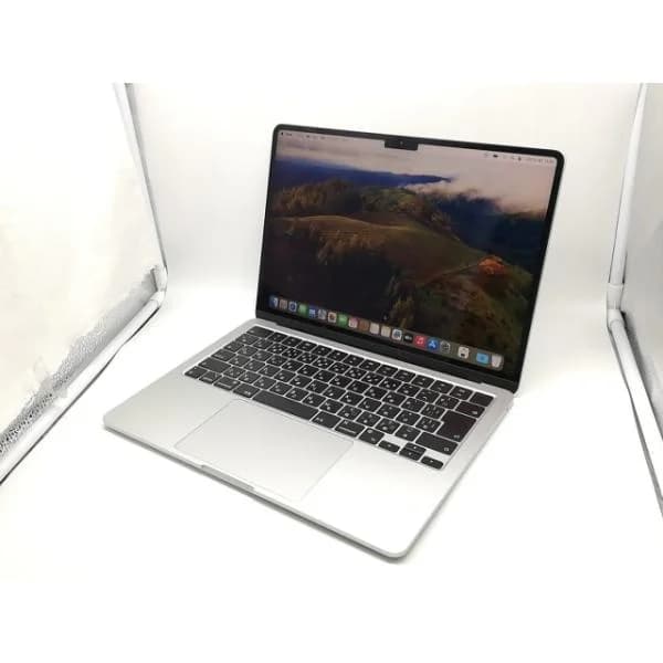 【中古】Apple MacBook Air 13インチ  M3(CPU:8C/GPU:10C) 16GB/512GB シルバー MXCT3J/A (13インチ, M3, 2024)【横浜】保証期間１ヶ月【ランクC】