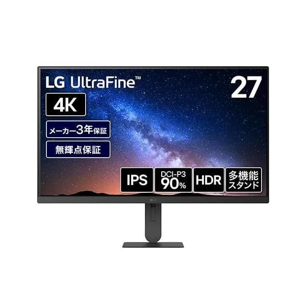 LGエレクトロニクス(LG) 27U710B-B UltraFine 27型 4K(3840×2160) IPS HDR10 モニター ディスプレイ
