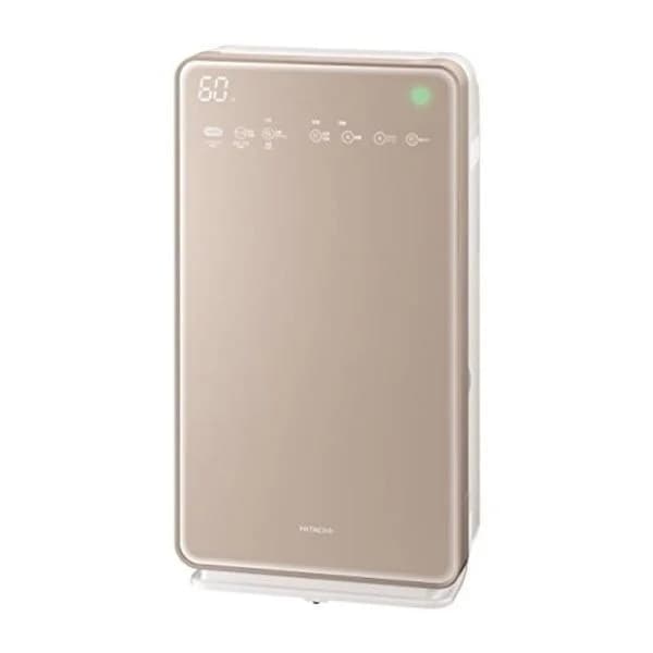 日立 加湿空気清浄機 クリエア ~42畳 自動おそうじ機能付き 本体日本製 PM2.5対応 EP-MVG90 N シャンパン