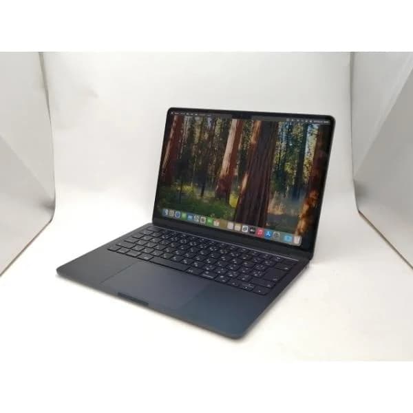 【中古】Apple MacBook Air 13インチ CTO (M3,2024) ミッドナイト M3(CPU:8C/GPU:10C)/16G/256G【新宿2】保証期間１ヶ月【ランクA】