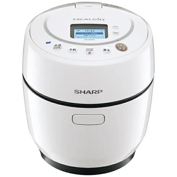 【エントリーで最大全額ポイント還元｜4/5まで】 SHARP｜シャープ 水なし自動調理鍋 HEALSIO（ヘルシオ）ホットクック ホワイト系 KN-HW10GW【rb_cooking_cpn】