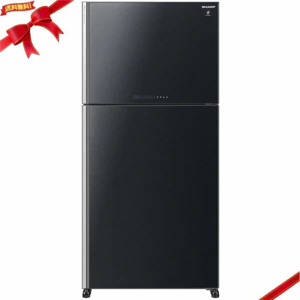 シャープ 600L以上 冷蔵庫 大型 SJ-60H-B SHARP 600リットル (冷蔵庫422L+冷凍庫178L) 500L以上 右開き 大容量 業務用 ブラック
