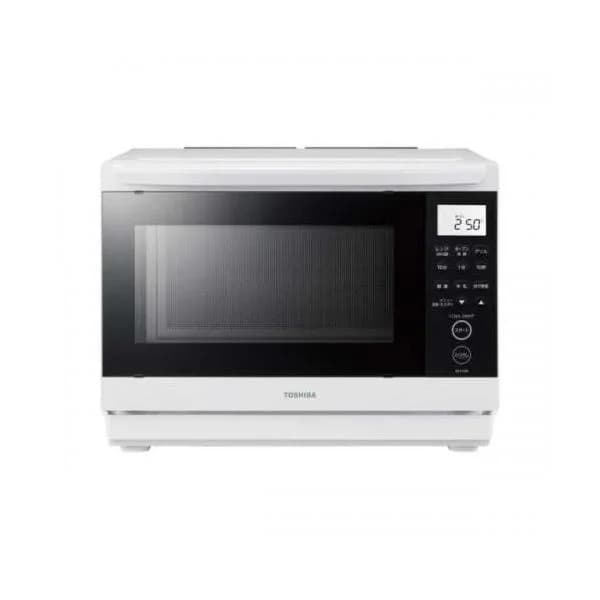 【4/5までポイント2倍】東芝 TOSHIBA 角皿式スチームオーブンレンジ 石窯ドーム 26L ホワイト ER-D70B-W〈ERD70B-W〉