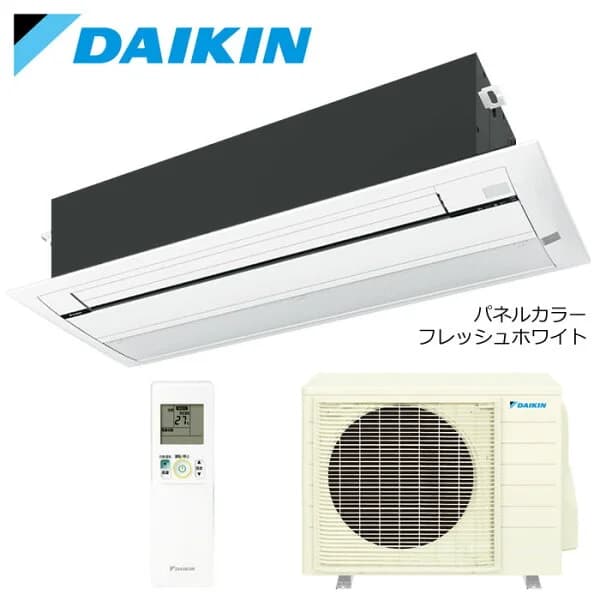 ★200円クーポン配布中★☆【500円OFFクーポン有】【メーカー直送（取寄商品）】【送料無料(沖縄/離島除く)】ダイキン◆■S40ZCV■（パネル込）※室外電源/単相200V【天井埋込カセット1方向】【シングルフロー】[主に14畳用][土日祝日配送不可]