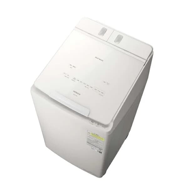【配送＆設置無料】日立 洗濯乾燥機 洗濯10kg 乾燥5.5kg ビートウォッシュ BW-DX100M-W ホワイト 液体洗剤・柔軟剤 自動投入 タテ型 縦型 洗濯機 乾燥機能付 AIお洗濯 スマホ連携 インバーター式【送料無料】【KK9N0D18P】