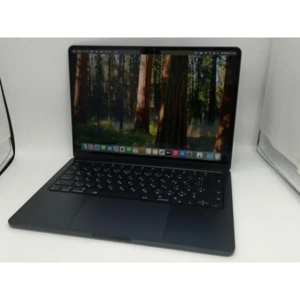 【中古】Apple MacBook Air 13インチ CTO (M3,2024) ミッドナイト M3(CPU:8C/GPU:10C)/16G/256G【新橋烏森通り】保証期間１ヶ月【ランクB】