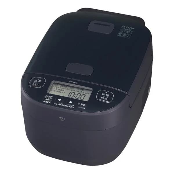 NW-YR10-BZ 象印 ZOJIRUSHI 圧力IH炊飯ジャー 極め炊き 5.5合 豪熱大火力 スレートブラック