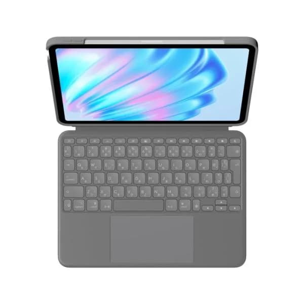 LOGICOOL ロジクール Combo Touch(iPad Air 11インチ M2、iPad 第5世代用)(IK1178GRA)