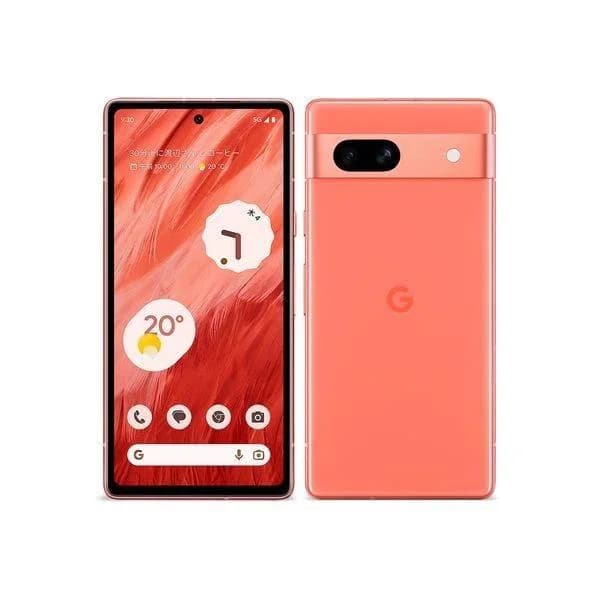 【安心！当社1ヶ月保証付き】【整備済品】Google Pixel 7a 128GB Coral コーラル SIMフリー