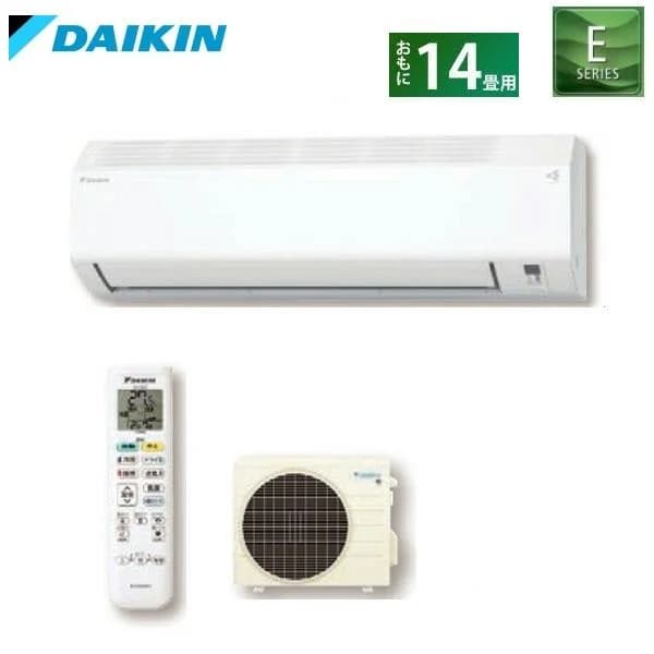 ダイキン ルームエアコン 14畳  S405ATEP-W 冷暖房 ストリーマ ホワイト Eシリーズ 2025年モデル