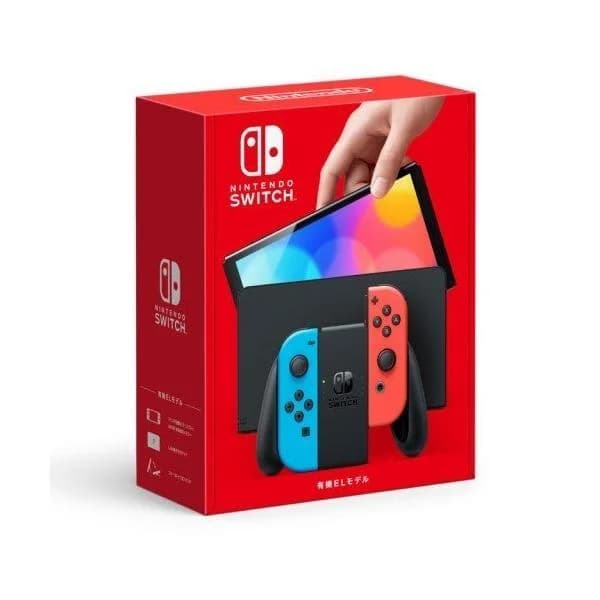 【新品・在庫有り】Nintendo Switch有機ELモデルJoy-Con(L)ネオンブルー/(R)ネオンレッド HEG-S-KABAA【日曜日以外即日発送】【送料無料】