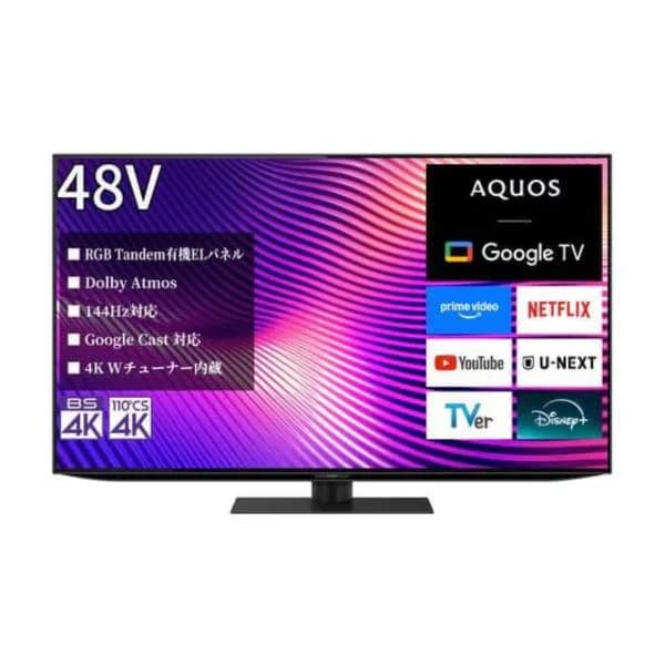 有機ELテレビ シャープ 4T-48S9A